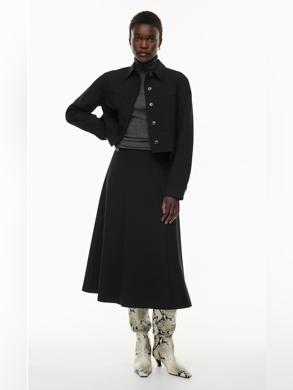 99% NEW Aritzia little cropped jacket